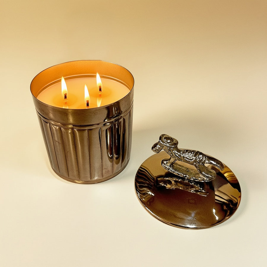 HERITAGE HORSE CANDLE