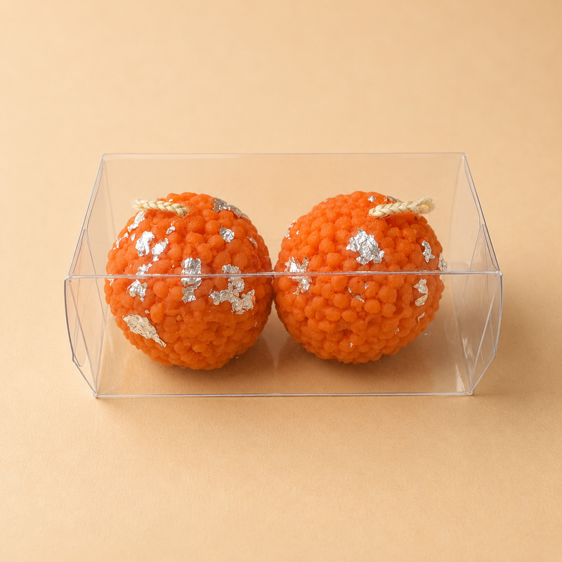 Laddu Candle - Set of 2
