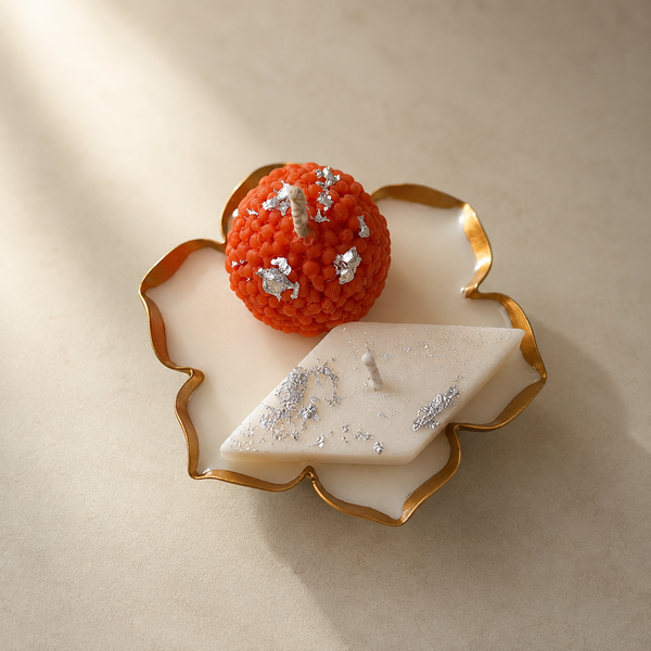 Laddu - Kaju Katli Duo Candle