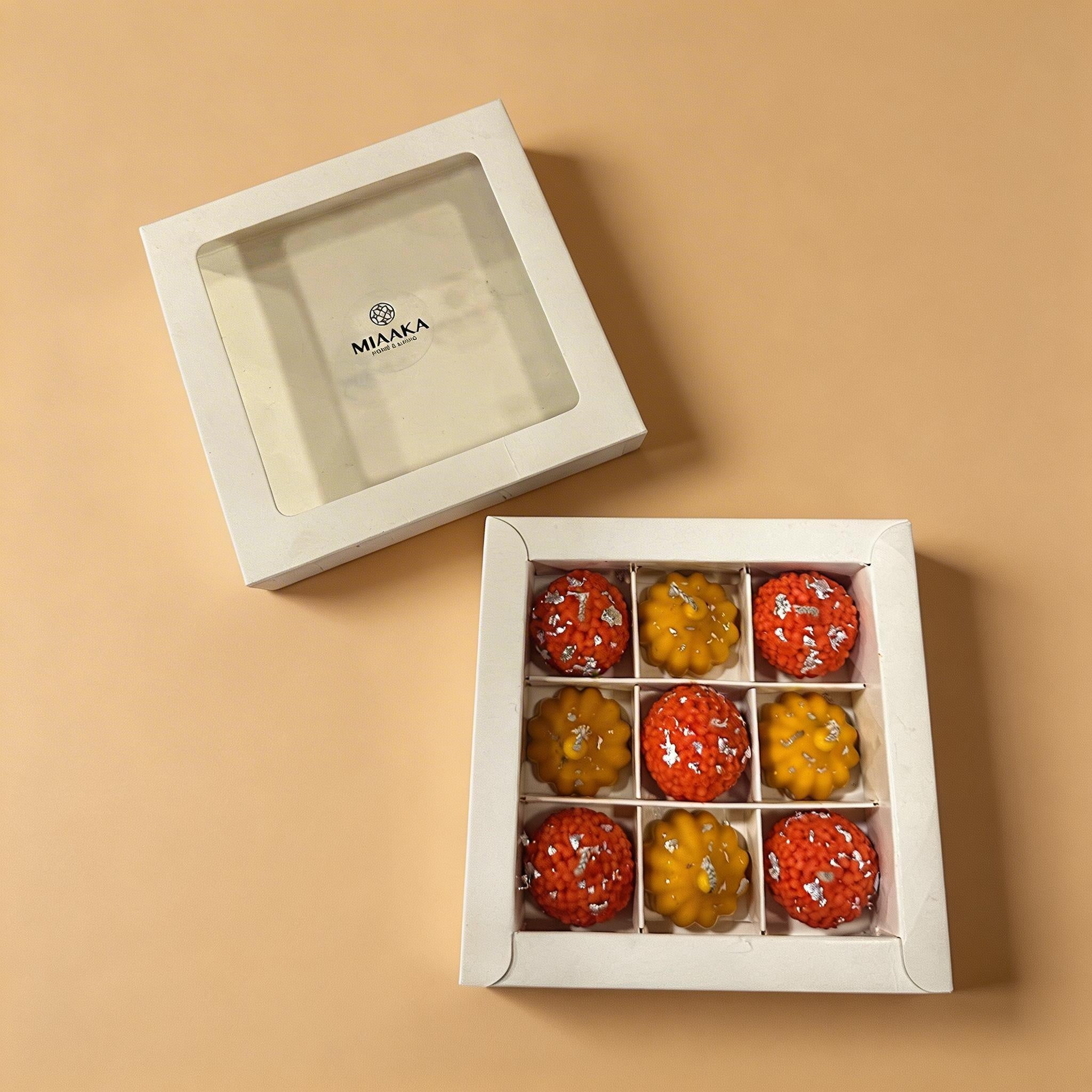 Laddu - Modak Candle ( Pack of 9 )
