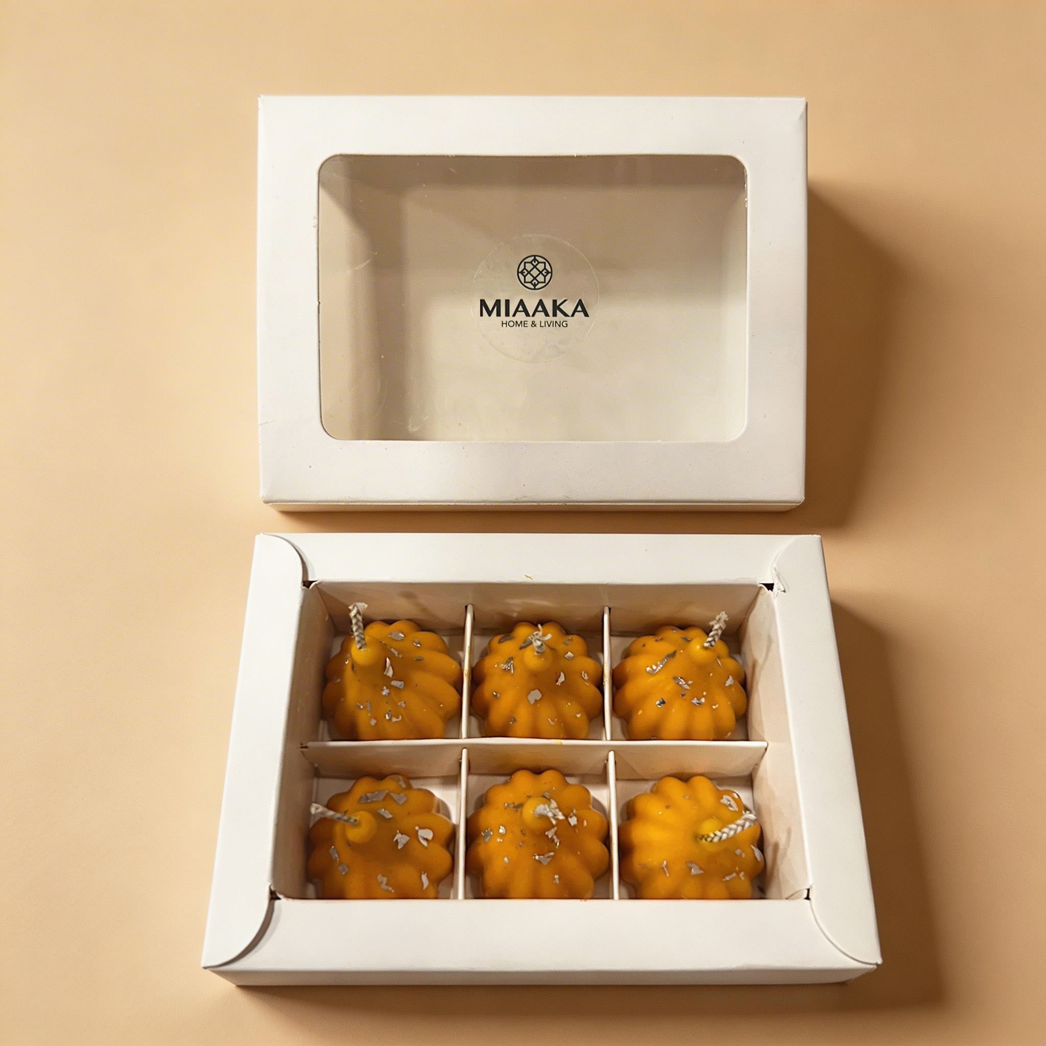 Laddu - Modak Candle ( Pack of 6 )