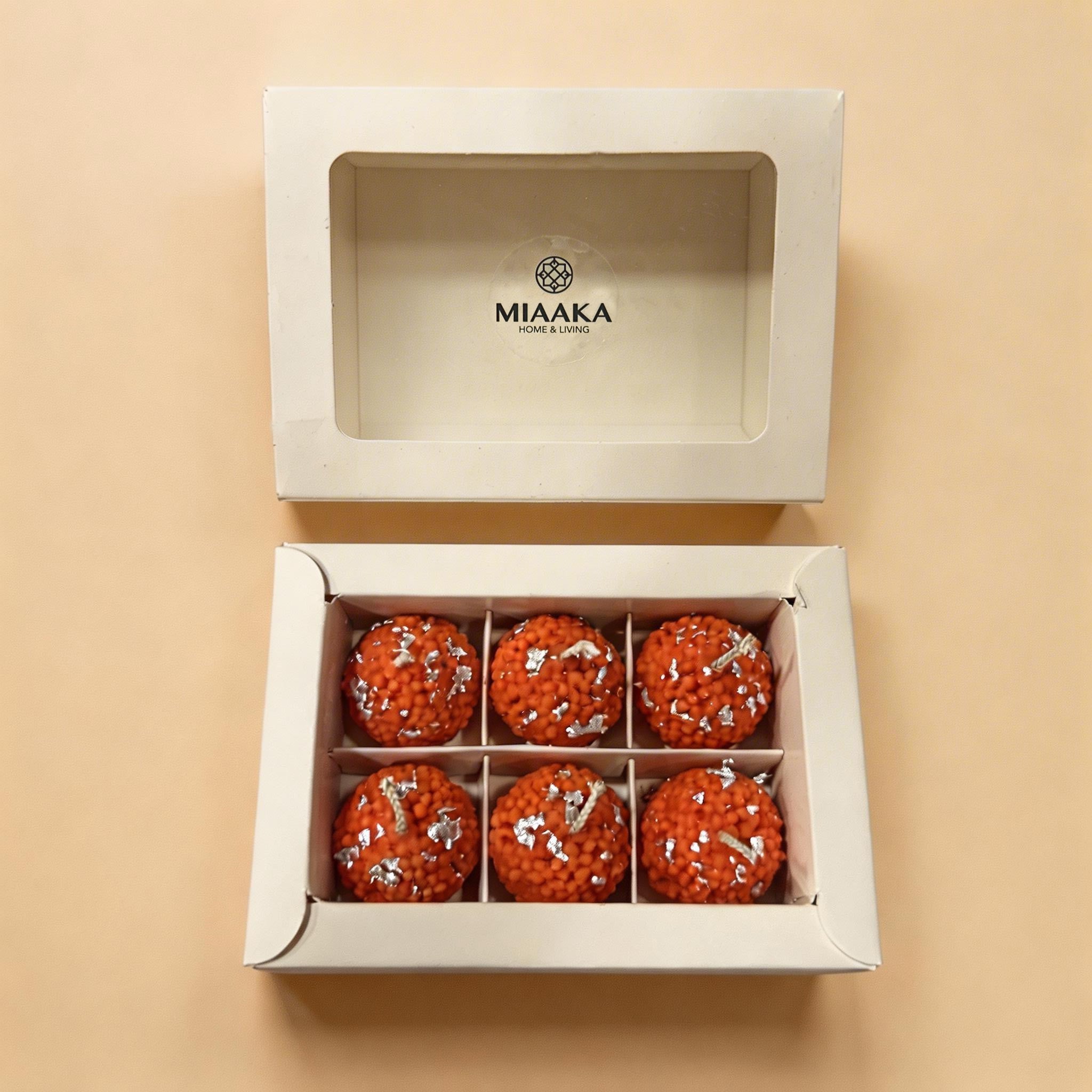 Laddu - Modak Candle ( Pack of 6 )
