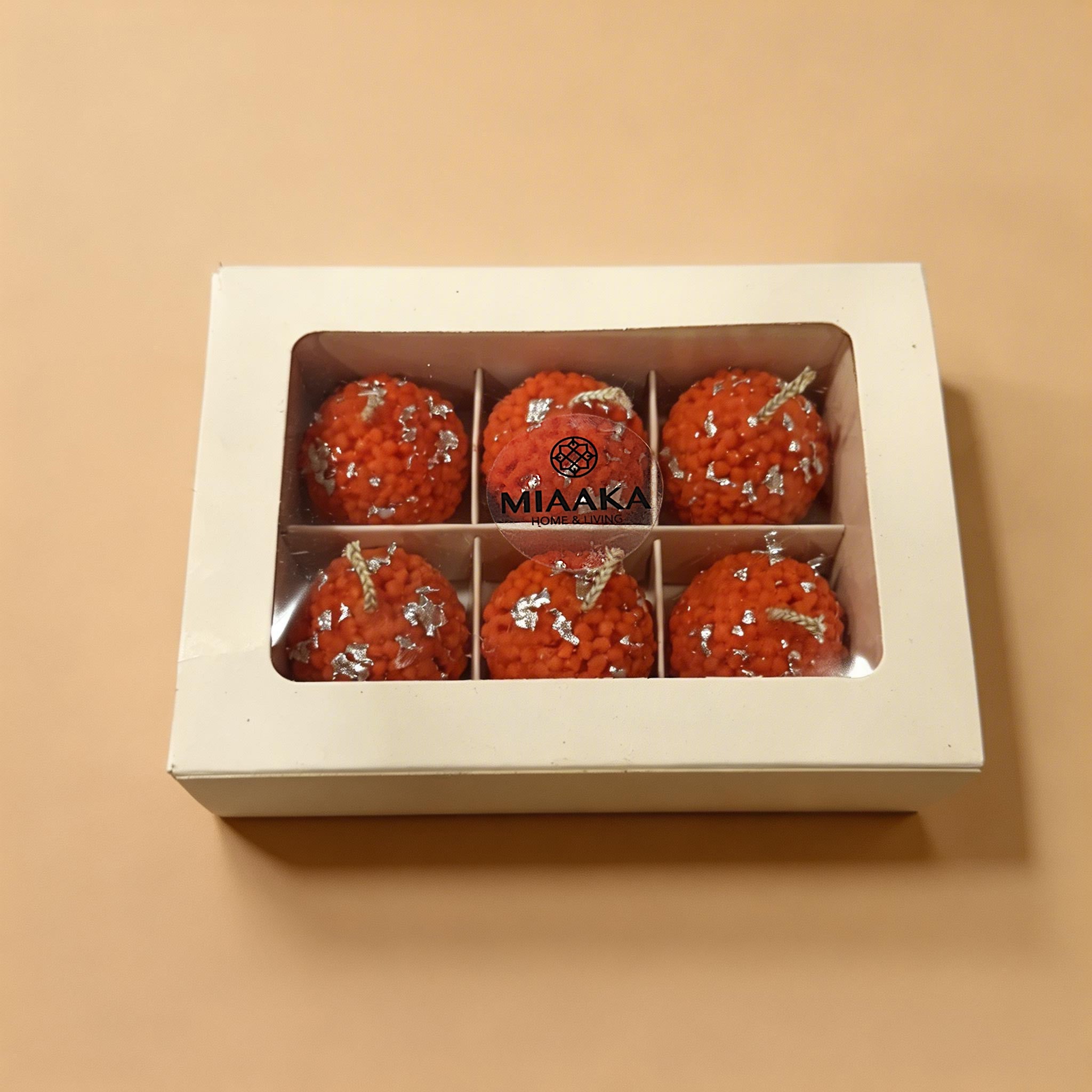 Laddu - Modak Candle ( Pack of 6 )