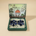 ROYAL URLI GIFT BOX - SET OF 2 BLUE CANDLE