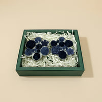ROYAL URLI GIFT BOX - SET OF 2 BLUE CANDLE