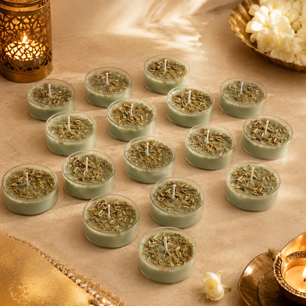 Lemon Grass Jumbo Tealight Candle - 1 pc