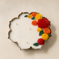 FLORAL FIESTA MAJESTIC URLI CANDLE