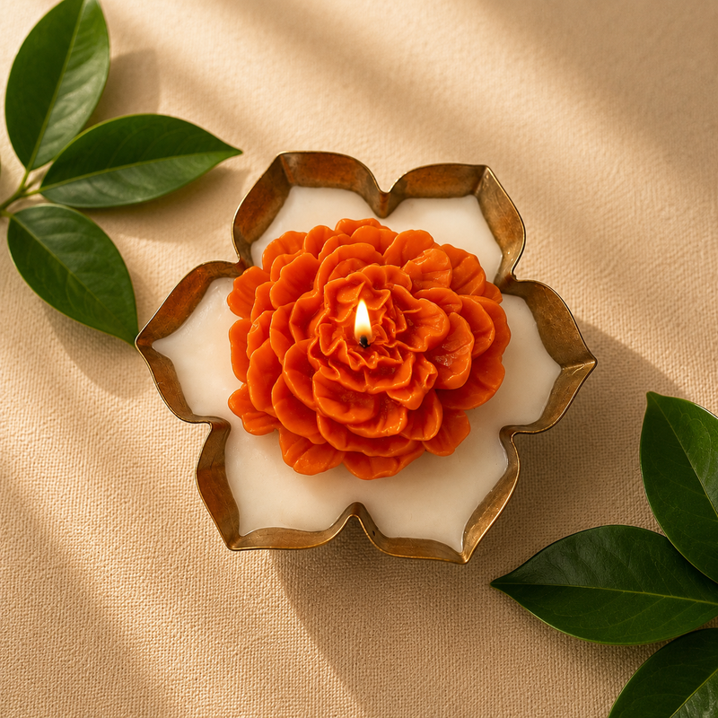 MARIGOLD BLOOM URLI CANDLE