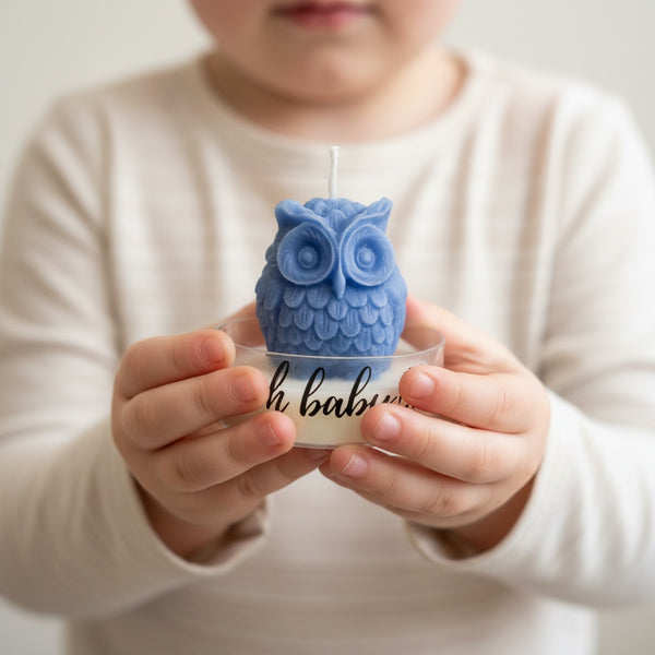 OWL CANDLE - OH BABY