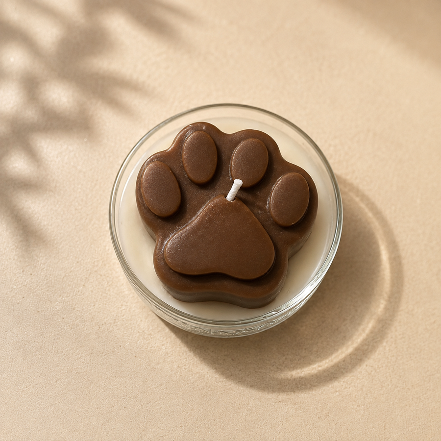 Pawfect Glow Jumbo Tealight Candle - 1 pc