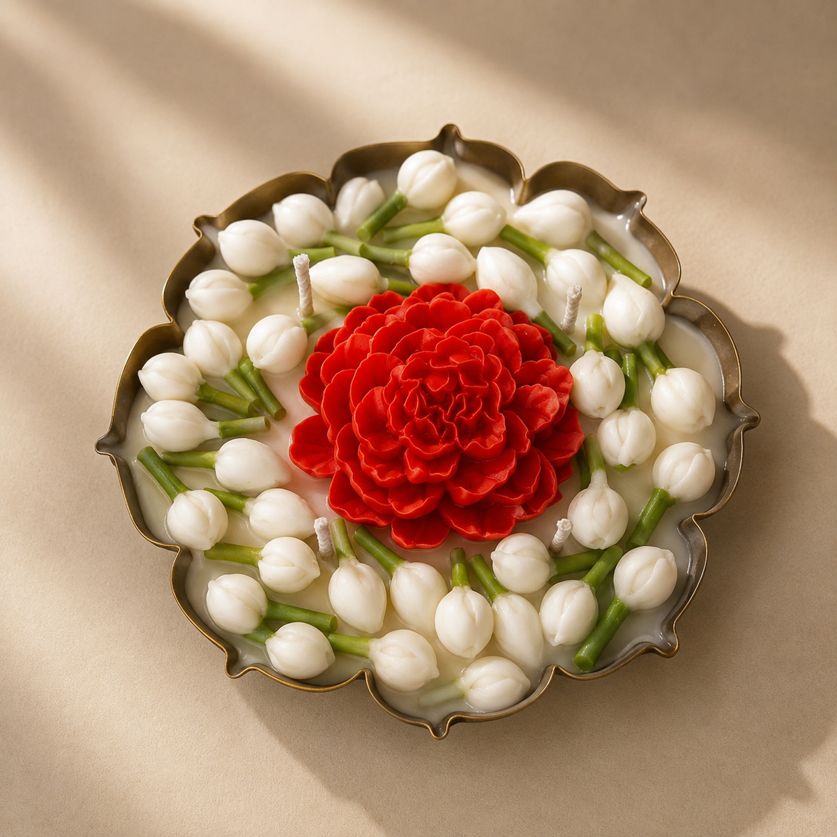 SCARLET PEONY MOGRA CANDLE