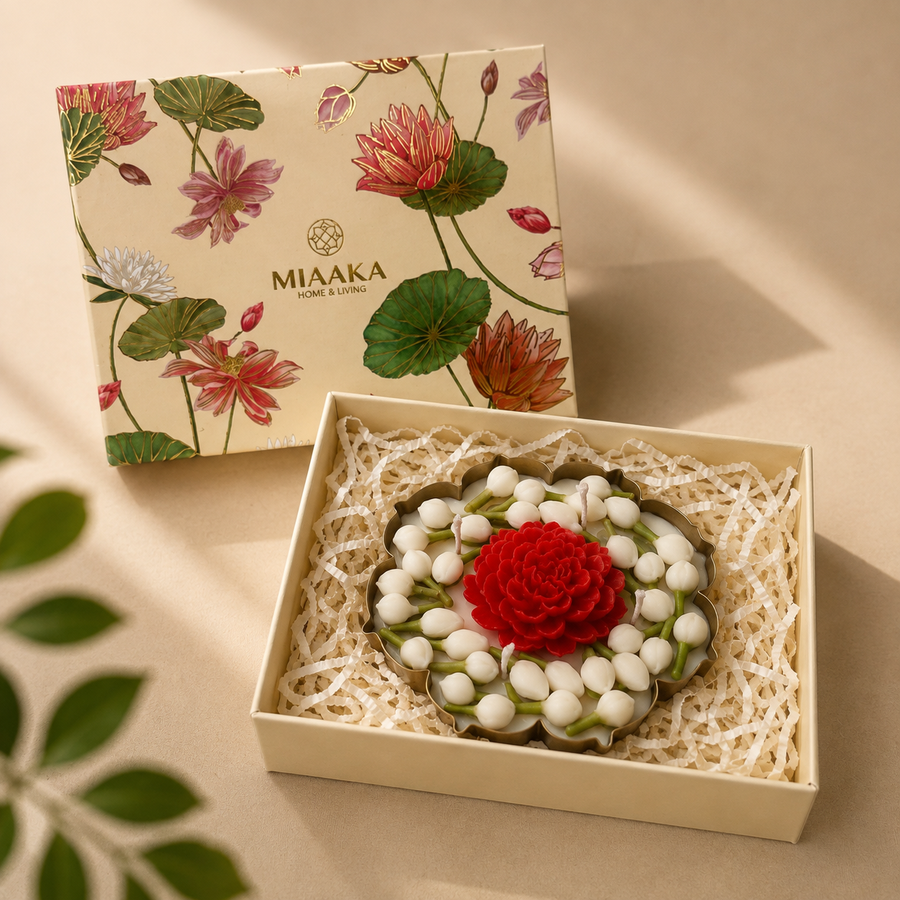 SCARLET PEONY MOGRA CANDLE
