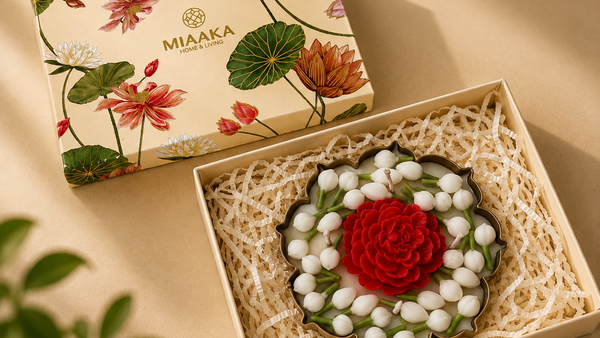 SCARLET PEONY MOGRA CANDLE