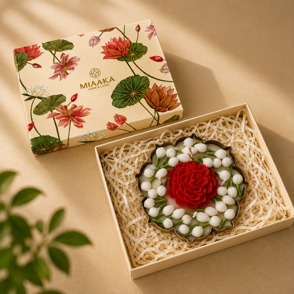 SCARLET PEONY MOGRA CANDLE