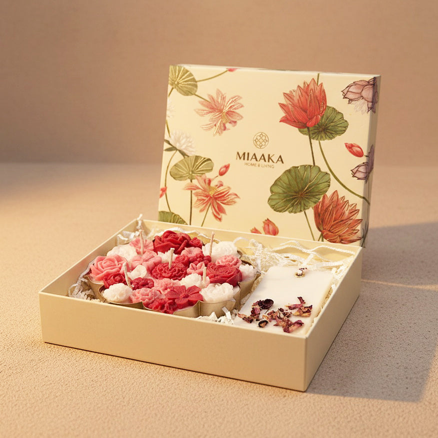 VELVET ROSE GIFT BOX - TIMELESS URLI + WAX TABLET