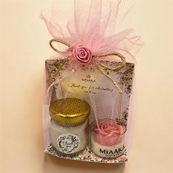 TREASURE JAR + VELOURA CANDLE SET