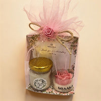 TREASURE JAR + VELOURA CANDLE SET