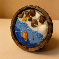Rolling Wave Candle