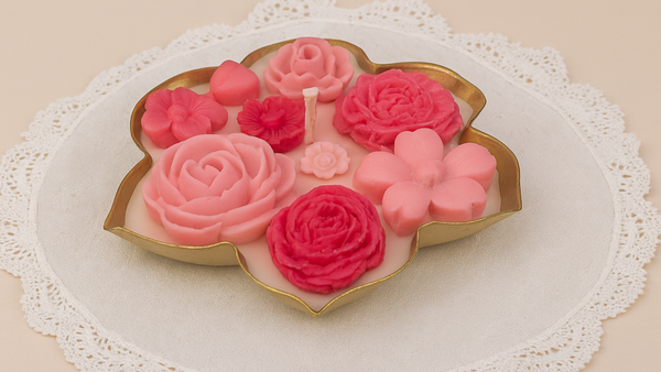 FESTIVE ROYAL URLI GIFT SET - VELVET ROSE