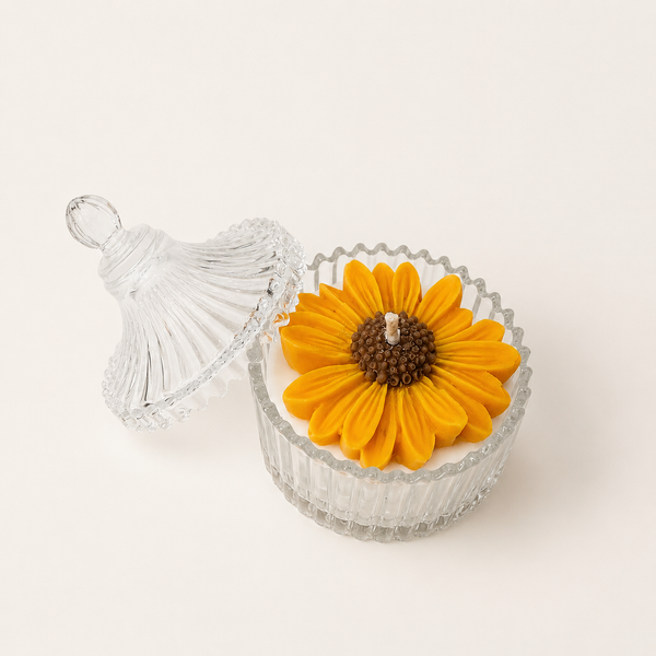 SUNFLOWER/ DAISY JAR CANDLE