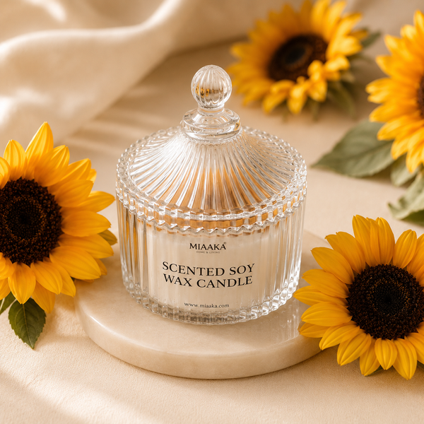 SUNFLOWER/ DAISY JAR CANDLE