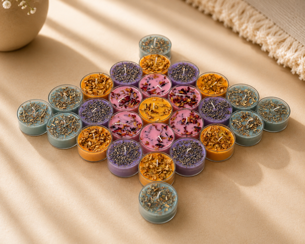 Mix Jumbo Tealight Candle Set of 32