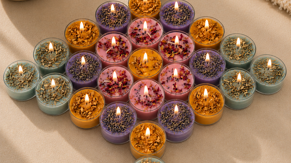 Mix Jumbo Tealight Candle Set of 32