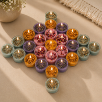 Mix Jumbo Tealight Candle Set of 32