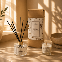 TERRE REED DIFFUSER + CANDLE SET