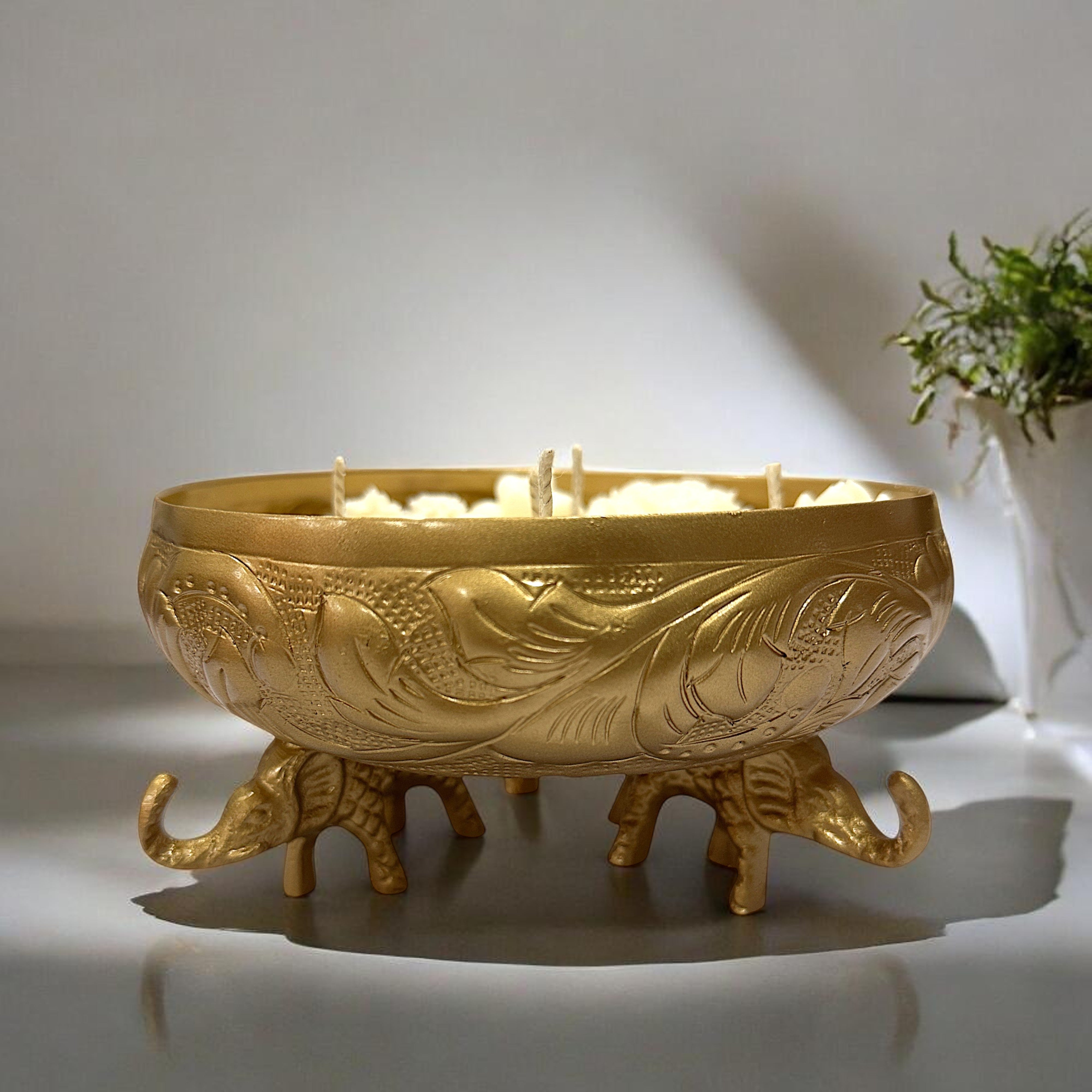 UTSAV ELEPHANT CANDLE