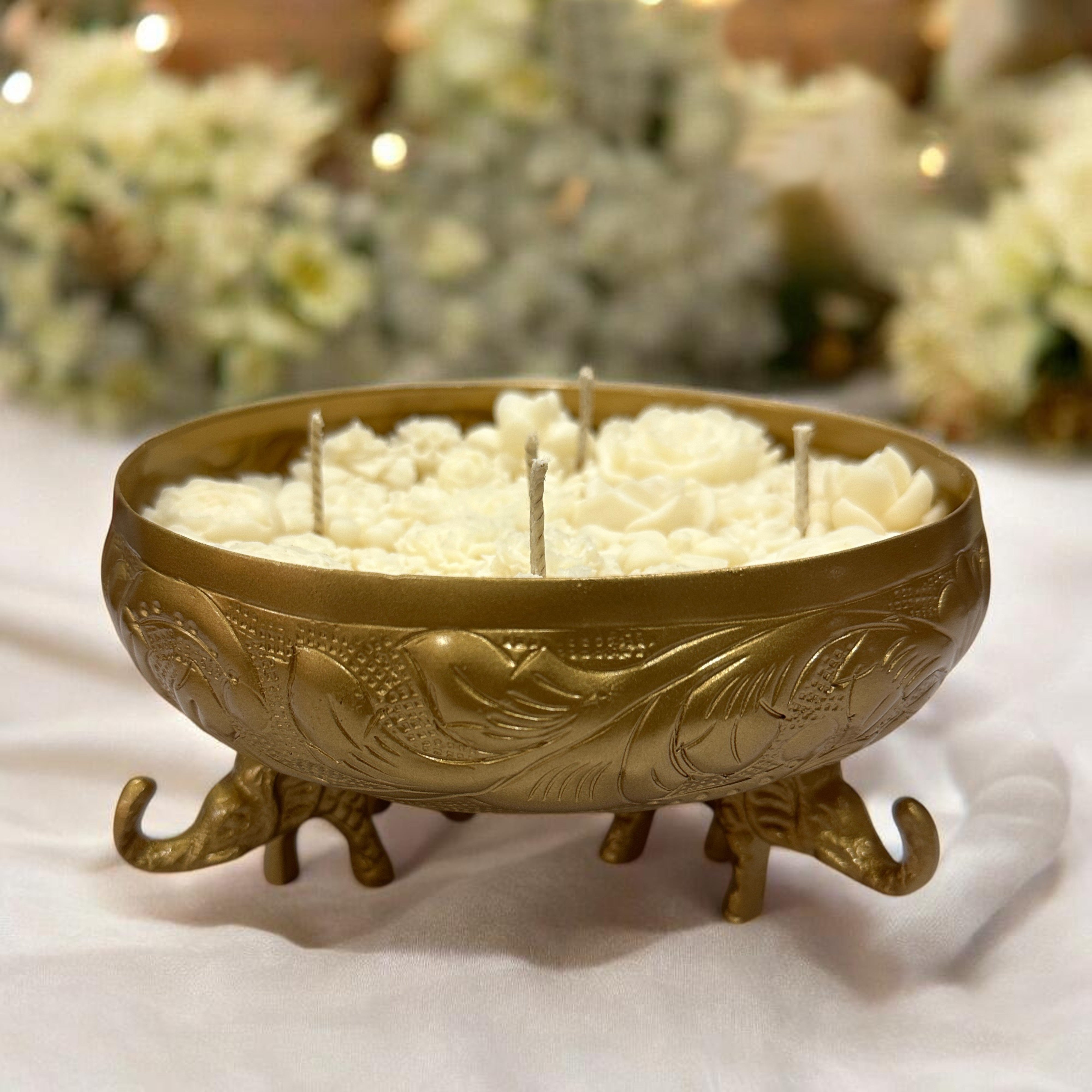 UTSAV ELEPHANT CANDLE