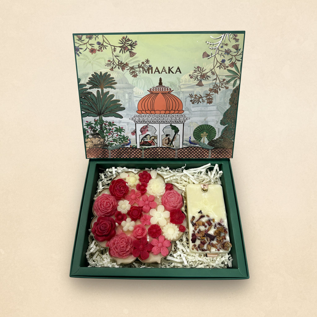 VELVET ROSE GIFT BOX - TIMELESS URLI + WAX TABLET