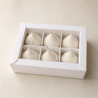 White Modak Candle ( Pack of 6 )
