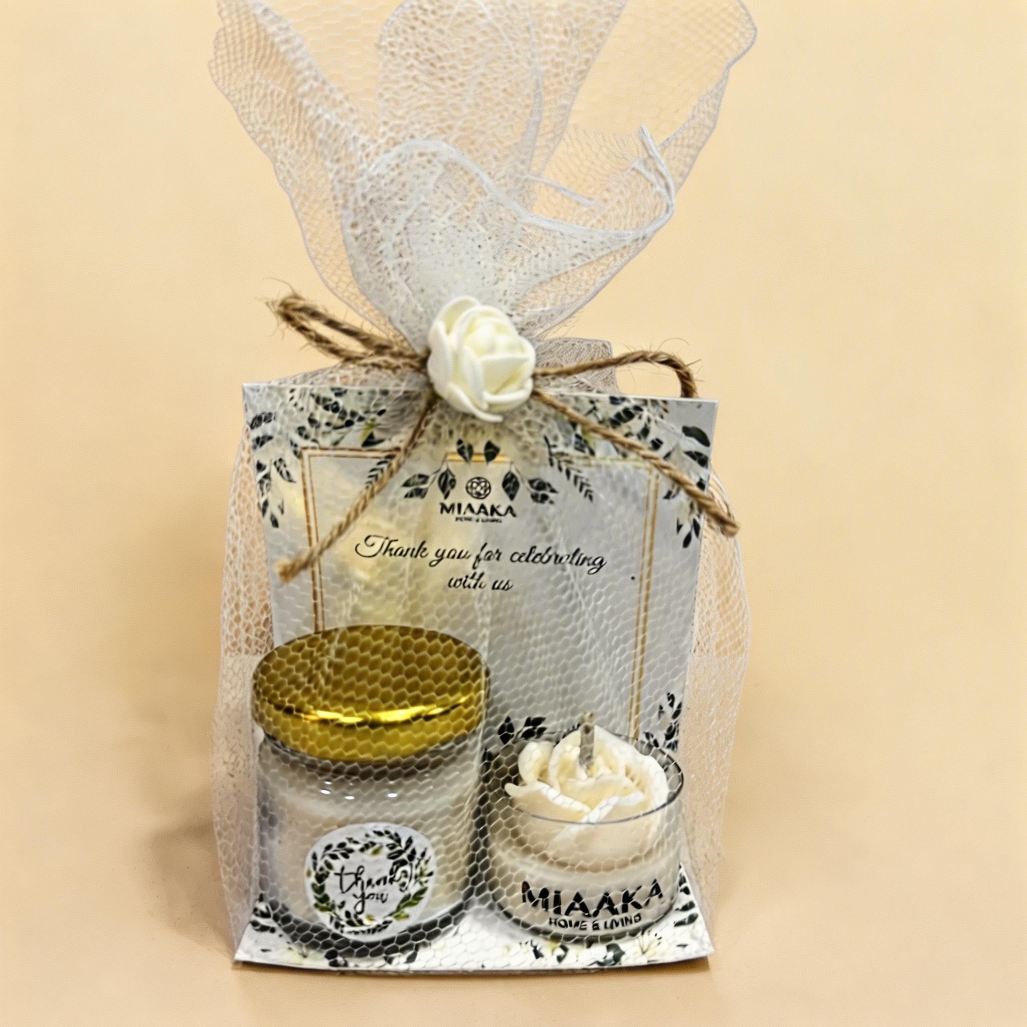 TREASURE JAR + VELOURA CANDLE SET