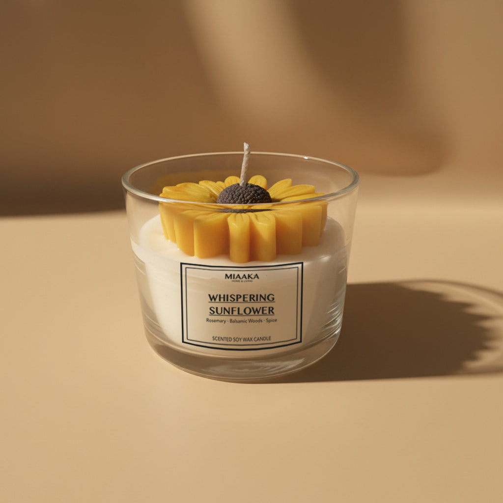 WHISPERING SUNFLOWER CANDLE
