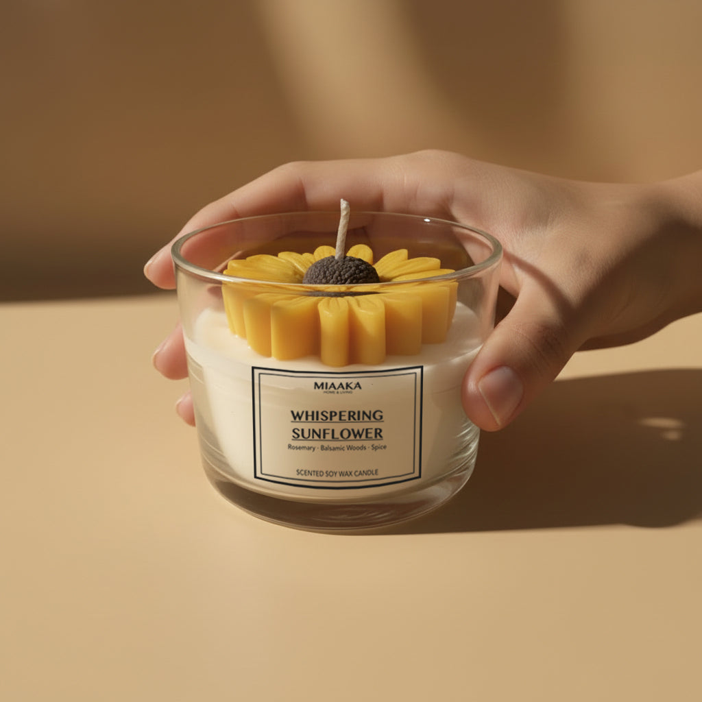 WHISPERING SUNFLOWER CANDLE