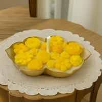 ROYAL URLI GIFT BOX - SET OF 2 YELLOW CANDLE