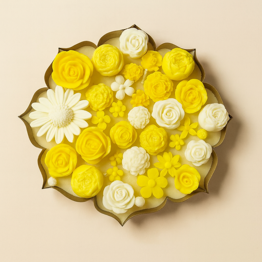 MAJESTIC URLI CANDLE - YELLOW