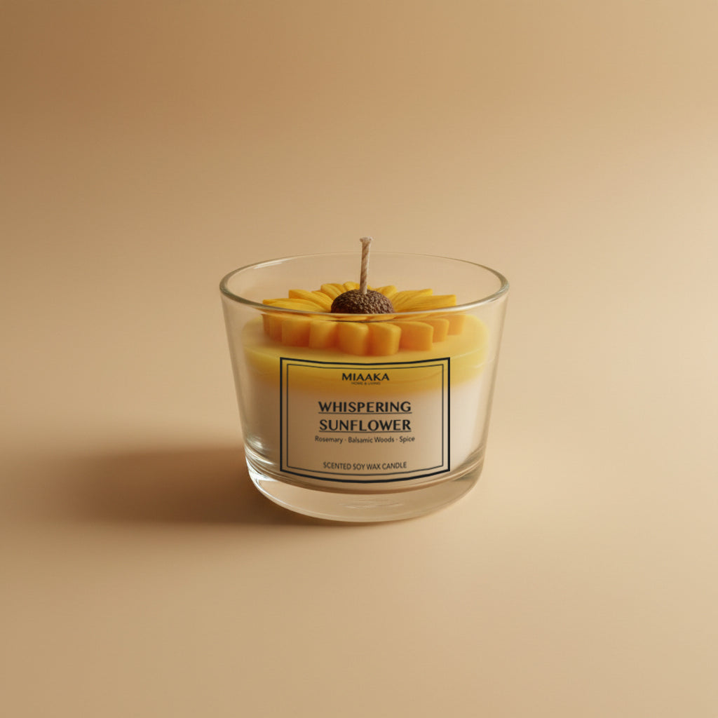 WHISPERING SUNFLOWER CANDLE
